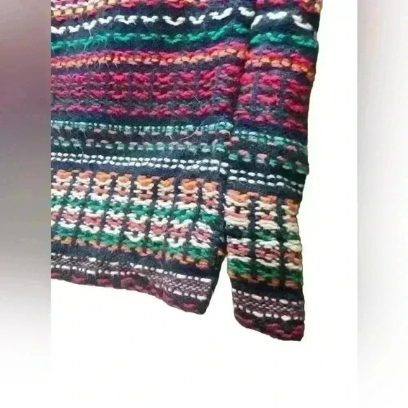 GAP Women City Shorts Cotton Striped Multicolor Mid Rise Pockets Boho Hippie S - Picture 8 of 11